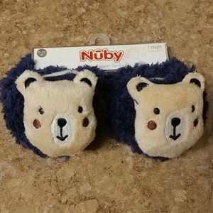 Rattle Slipper Socks by Nuby